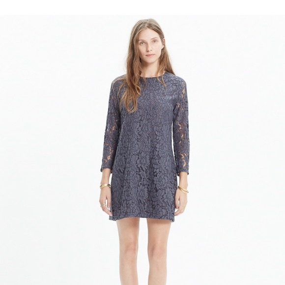 Madewell Lace Mini Dress - Picture 3 of 7